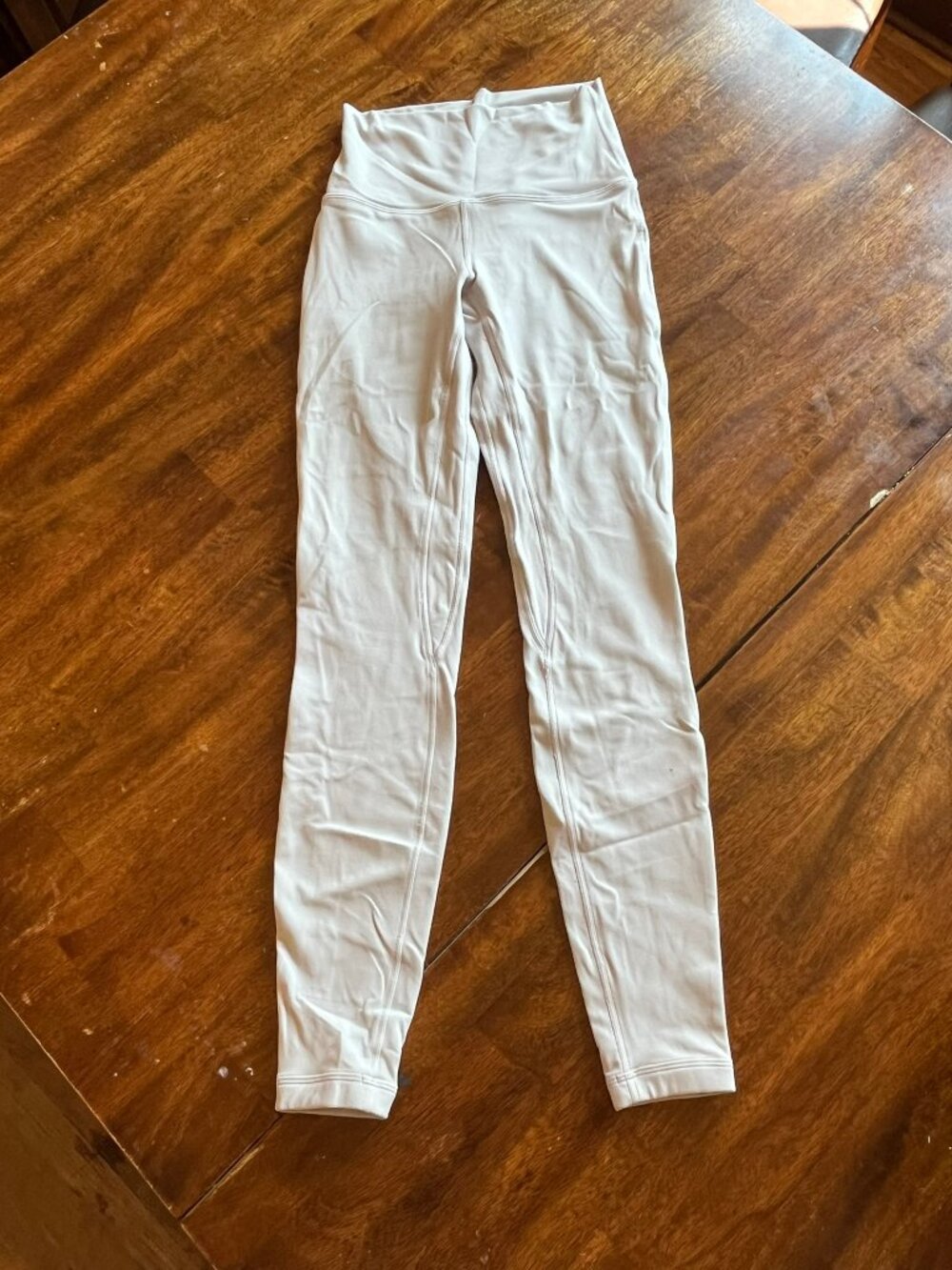 Lululemon Align Pant Cream Leggings Sz 4 High Rise